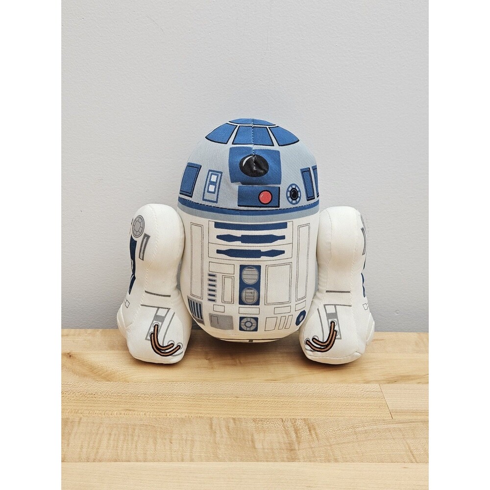 Disney R2-D2 Star Wars Underground Toys Talking Plush 7" R2D2 TESTED WORKS